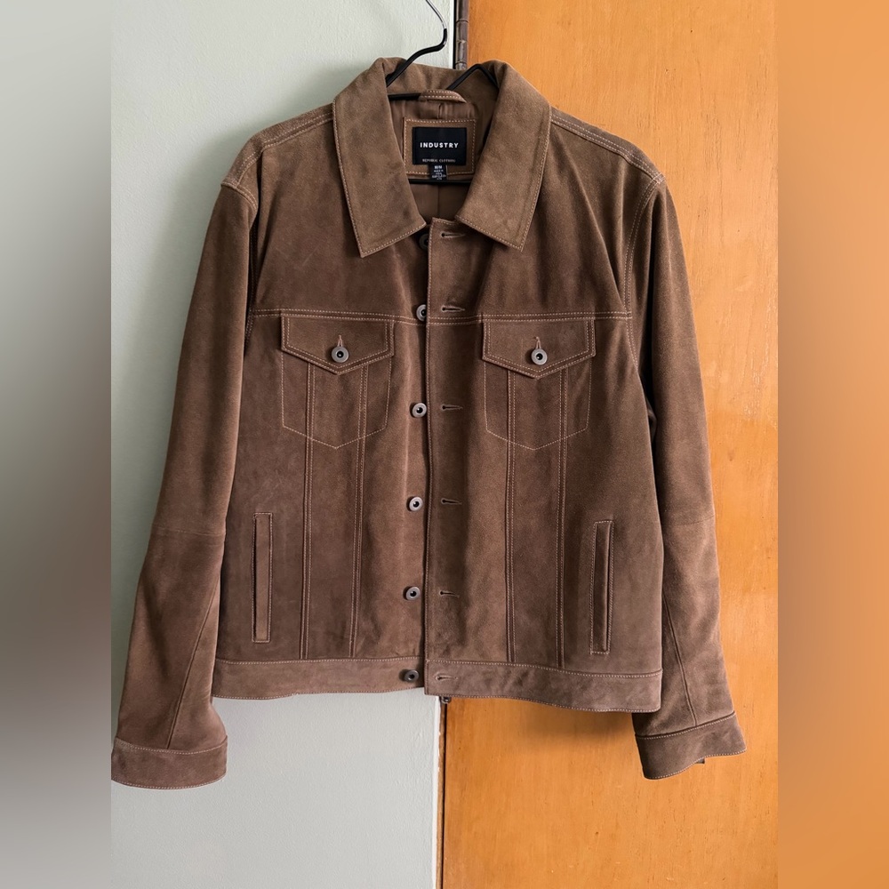 Thursday Boot Company -Industry Brown Cow Suede Jacket